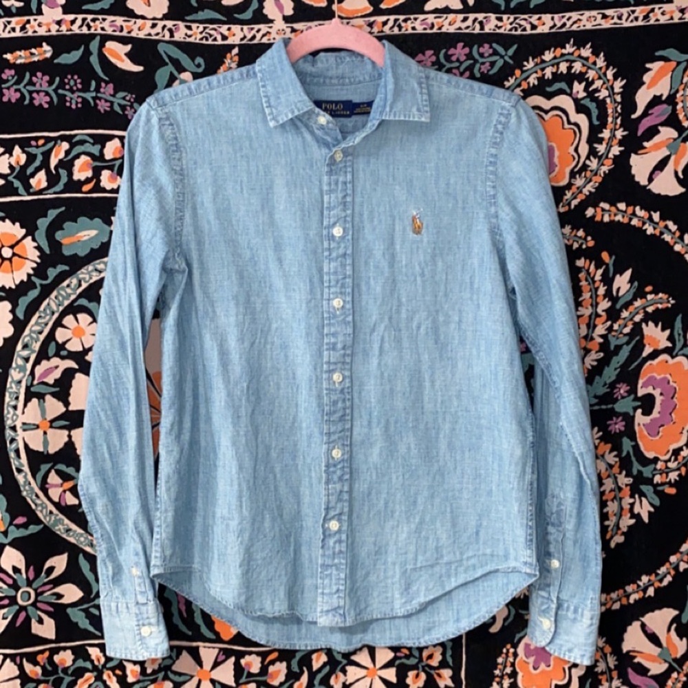 Vintage Polo Ralph Lauren Women’s Jean Button Down